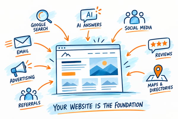 Your Website Is the Foundation
